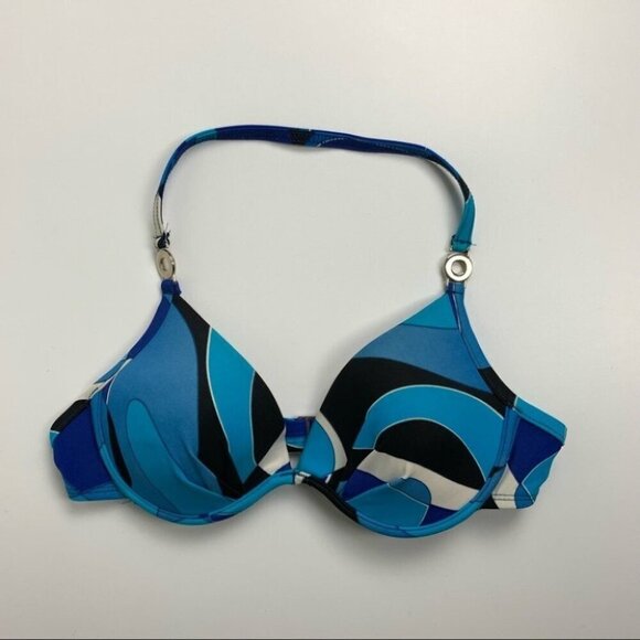 Tara Grinna Blue Kaleidoscope 2 piece Swim Bikini - Picture 5 of 7